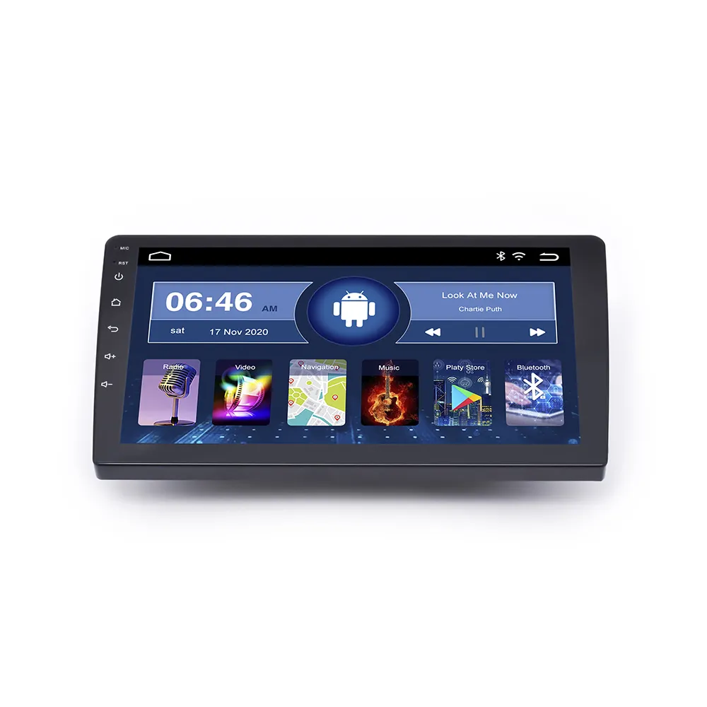 2 Din Android 7 9 10 inç araba multimedya Video oynatıcı evrensel 2DIN Stereo radyo GPS Volkswagen Nissan Hyundai Kia Toyota için