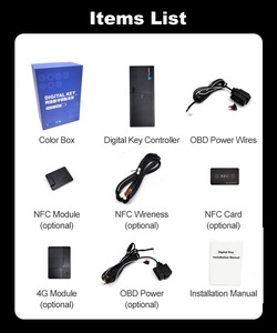Rastreador de GPS 4G, alarmas de coche con llave Digital Plug-and-Play con OBD Fit, botón pulsador de fábrica, actualización de Control DE APLICACIÓN DE INICIO para coches - Product Image 6