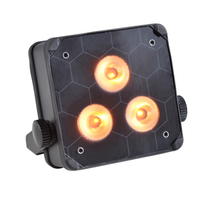 ไฟ LED PAR แบบใช้แบตเตอรี่แบนขนาดเล็ก3x18W ของตกแต่งงานแต่งงาน DJ - Product Image 1