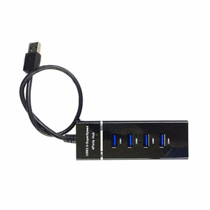 USB 3,0 HUB 4 puertos USB Hub Splitter Mac Laptop Computadora HDD Transferencia de datos