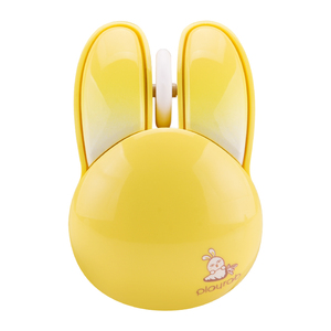 Animal forma conejo portátil Mini Multicolor inalámbrico barato ratón moderno Universal inalámbrico Ratón en 2024 - Product Image 1