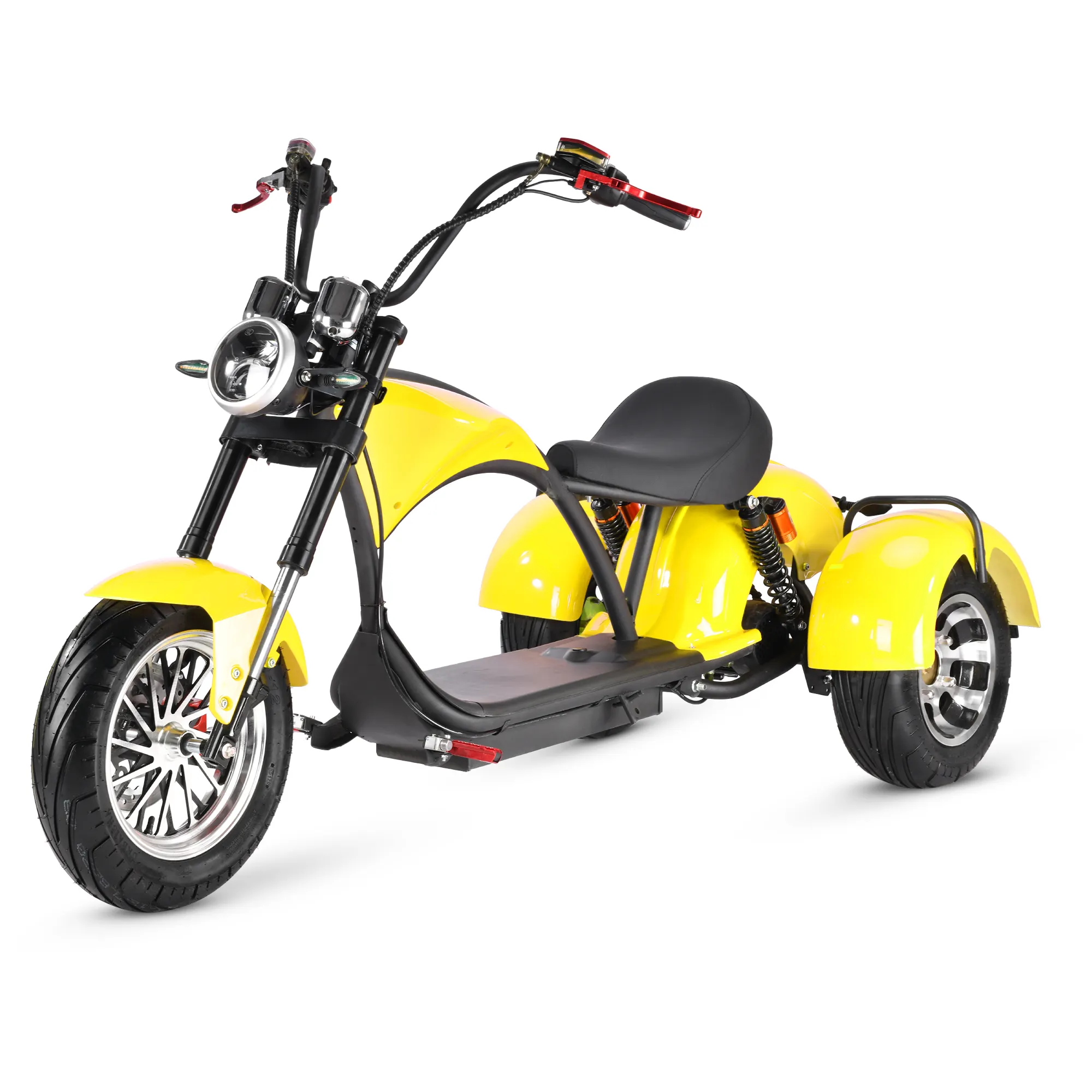 Excelente qualidade 2000w 1500w 60v 20ah transportador pessoal, triciclo elétrico 3 roda scooter elétrico