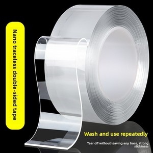 <strong>YONGYU</strong> Manufacturer Factory Custom ODM OEM High Viscosity Transparent Acrylic Clear Double Sided No Traceless Residual Nano Tape - Product Image 5