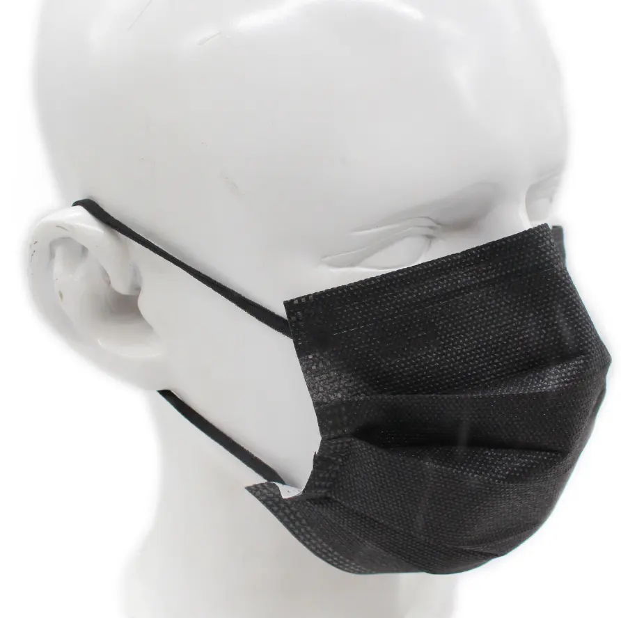 3 слоя защитные дизайнеры Facemask высокая фильтрация Mascarillas 3d одноразовая маска для лица Черный