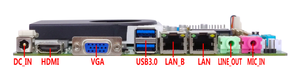 Rugged Pc Mini Box Ethernet 2 Lan Industry Mini Industrial Desktop Pc Fanless Rackmount <strong>Computer</strong> Case Windows 10/11 With <strong>Rs232</strong> - Product Image 4