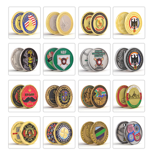 Özel Logo 3D çinko alaşım meydan sikke pirinç kalıp kesim kazınmış hatıra emaye sikke el sanatları ve hediye için veren ile kadife kutu - Product Image 4