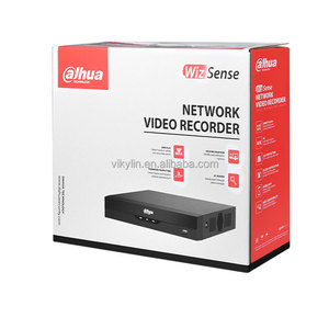 大华原创NVR H.265 NVR 4 8 16 64 128频道POE P2P云人脸识别闭路电视IP摄像机的人/车检测 - Product Image 1