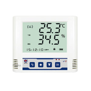 RS485 Modbus Indoor LCD Display Smart Digital <strong>Temperature</strong> and Humidity <strong>Data</strong> <strong>Logger</strong> <strong>with</strong> Battery Inside - Product Image 2