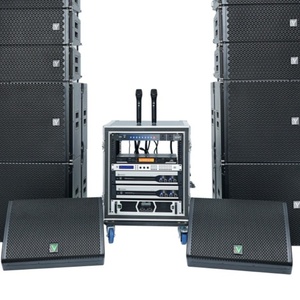Sistema de altavoces para interiores y exteriores, subwoofer dual de 8 pulgadas, mini sistema de altavoces de matriz lineal - Product Image 5