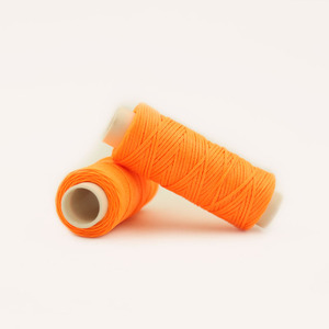 0.65mm DIYストリングカラーファスト100% ポリエステル防水フラットワックススレッド革用 - Product Image 6