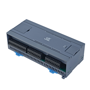 Huaqingjun 24DI 24DO uscita relè PLC RS485 232 scala diagramma Modbus RTU 48MR PLC controllore logico programmabile per motori a corrente alternata - Product Image 1
