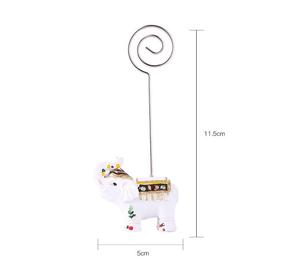 Elephant Place Card Holder <strong>Clip</strong> for Wedding Baby Shower Party <strong>Festival</strong> Decoration Name Menu Table <strong>Clips</strong>