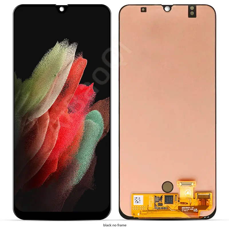 Schermo Touch Screen lcd per samsung Galaxy A30 A50 A50S A80 A805F display di ricambio con cornice originale oled