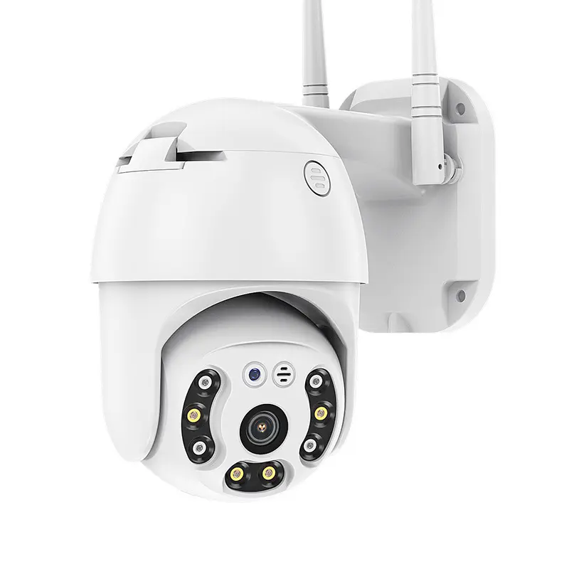 Сети видеонаблюдения 4X оптический зум AI IP камера, Wi-Fi, открытый купол P2P беспроводной безопасности CCTV 1080P PoE IP PTZ камера с 2MP