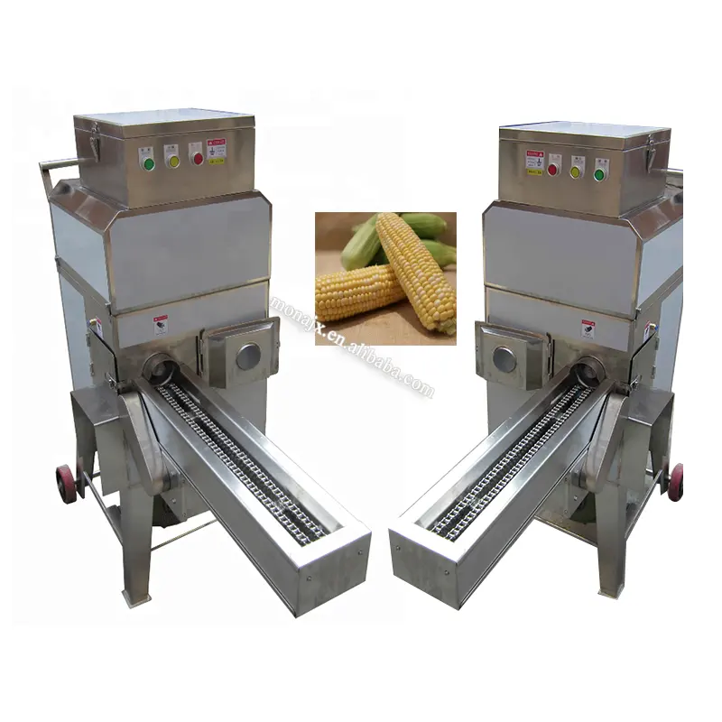 304สแตนเลสสดหวานข้าวโพด/ข้าวโพด Thresher/Peeler/Sheller