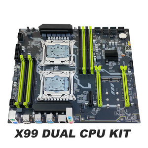 LGA 2011-3 <strong>Intel</strong> DDR4 Desktop Xeon <strong>Processor</strong> X99 Dual CPU Electronics Mainboard Motherboard PC Gaming Xeon <strong>Computer</strong> Kit I3 - Product Image 4