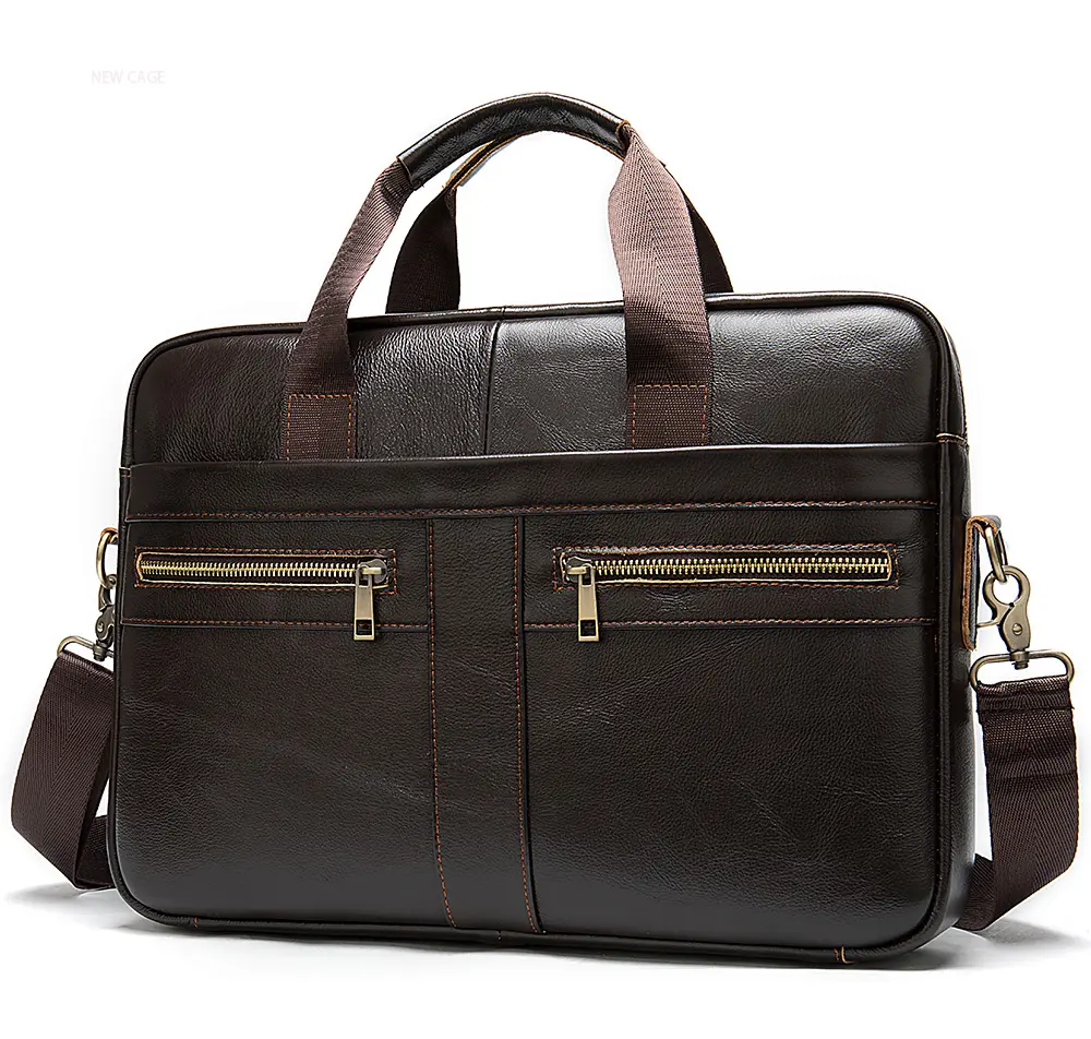 2023 uomini di moda impermeabili di lusso Executive Business in pelle tracolla borse a tracolla da ufficio borsa per Laptop valigetta