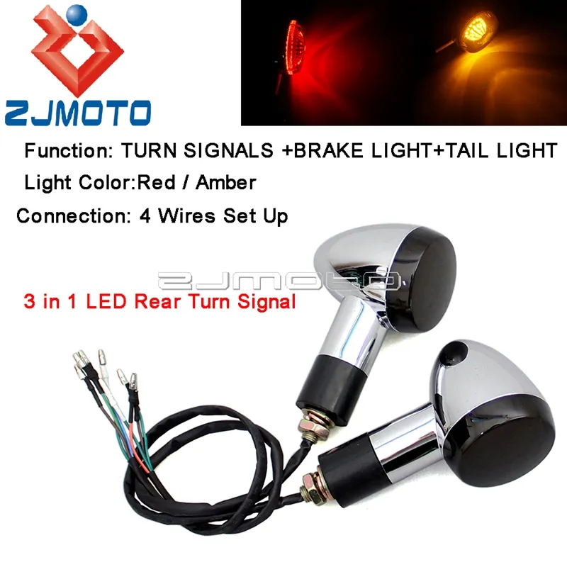 2x signal arrière LED