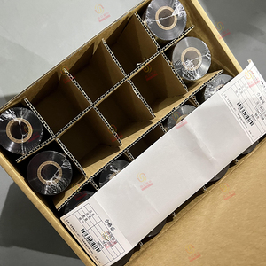 Nhà Máy Bán Buôn Truyền Nhiệt Máy In Mã Vạch <span class=keywords><strong>Ribbon</strong></span> Màu Đen 110Mm X 300M & 110Mm X 74M Ttr Sáp Nhựa <span class=keywords><strong>Ribbon</strong></span> Trong Kho - Product Image 4