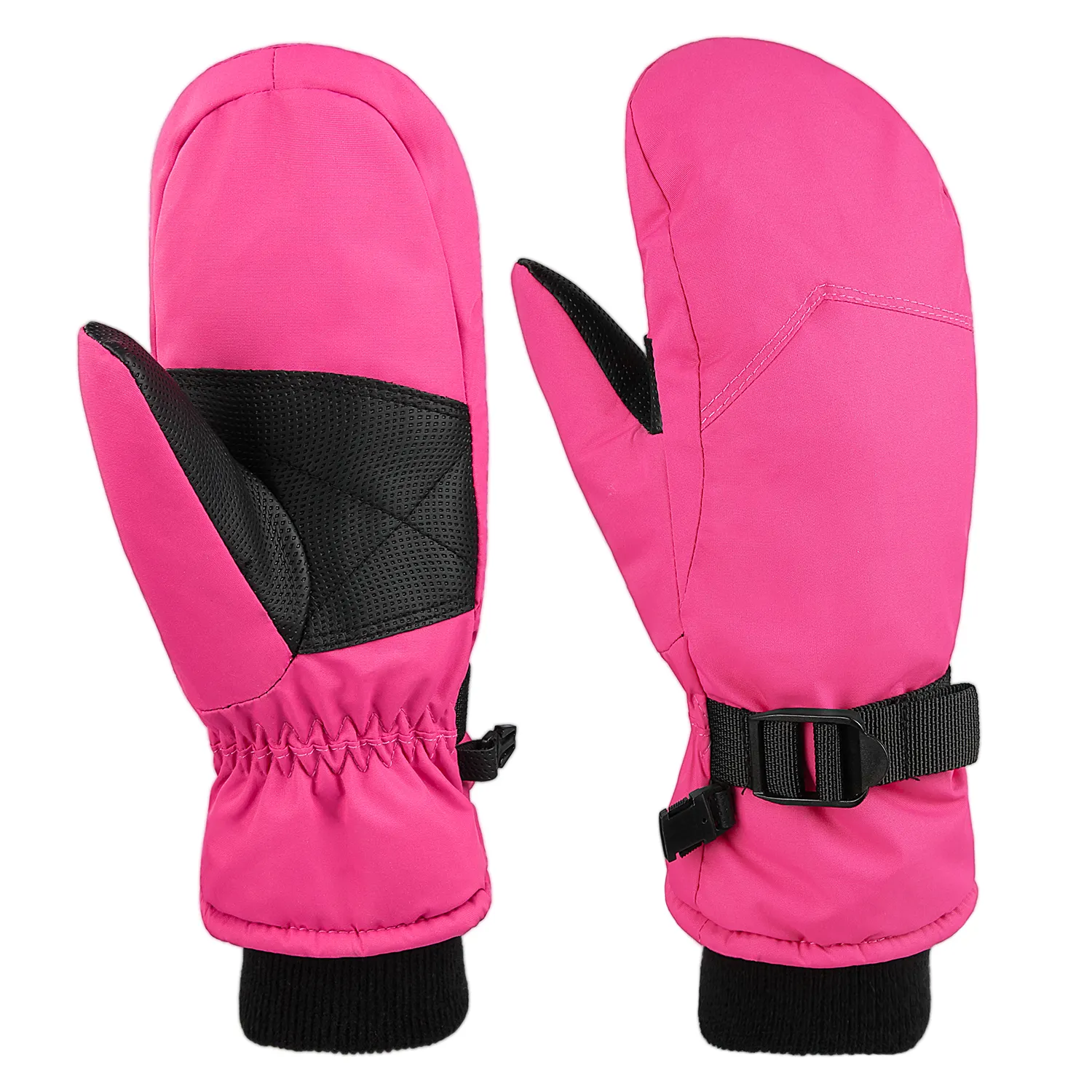 Ozero Cold Proof Water Proof Wrist Strap Heat Insulated Work Gloves Outdoor Sports The Leather Winter Ski Gloves For Kid