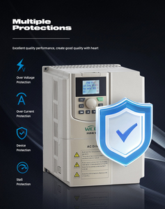先进的交流驱动变频变频器0.75kw 1.5kw 2.2kw 4KW 5.5kw 3相220V 380V-440V电机速度控制器 - Product Image 6