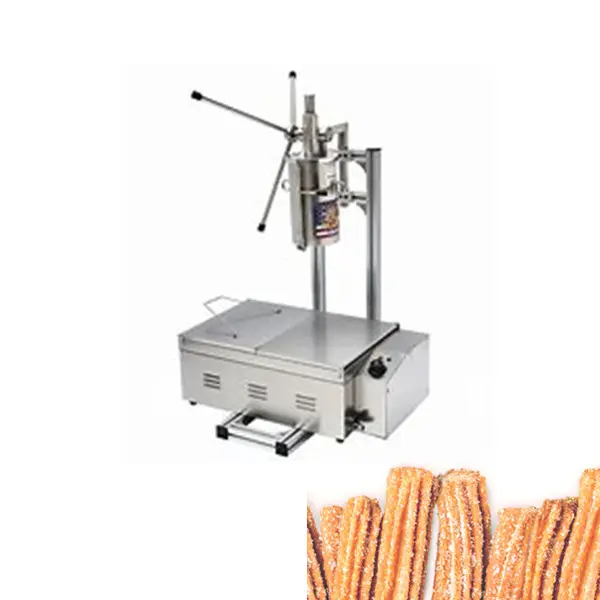 Máquina de fabricación de churros españoles superventas, freidora eléctrica, máquina de churros