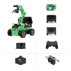 JetMax AI Learning Kit Robot, riconoscimento visivo programmabile, A1, Chassis Standard Mecanum, No ROS Controller Board - Product Image 4