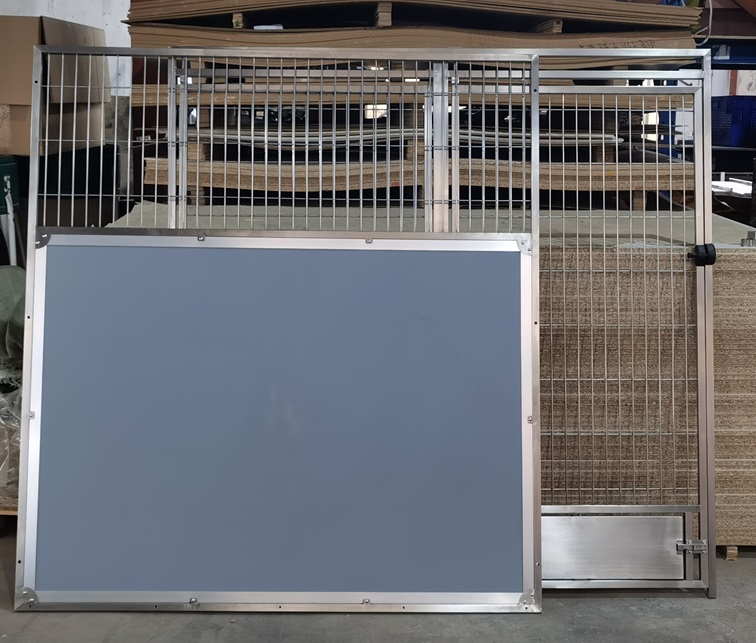 FRP Draining Kennel with Wire Grid Door