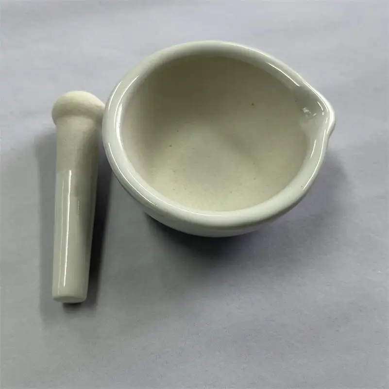 Laboratorio Al2O3 Crisol Porcelana Cerámica plato de evaporación sartén