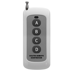 A lungo raggio quattro pulsanti ad alta potenza 433MHz codice fisso di apprendimento 1527 telecomando senza fili - Product Image 1