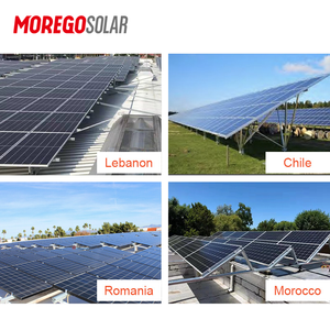 Moregosolar bifaical fotovoltaik güneş modülü 475w 480w 485w 490w 495w 500w GÜNEŞ PANELI şeffaf güneş enerjisi şirketi