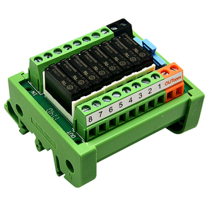 Scheda di controllo del modulo relè 5v a 8 canali 12v piccolo modulo relè multiplo scheda amplificatore di uscita Plc relè elettromagnetico sigillato - Product Image 6