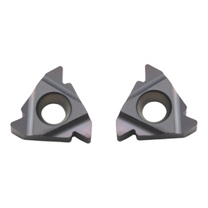 16ER AG60 inserto di filettatura in carburo ISO profilo parziale metrico 60 °/profilo parziale 55 ° RH fili metrici esterni o M12-M30 - Product Image 3