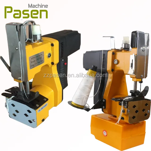 commercial sewing machine for pp woven bag cement sack with liner automatic handheld cement sack rice bags sewing closer
