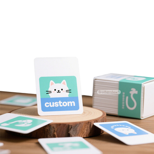 Bán Buôn Tùy Chỉnh In Ấn 50 Mảnh Tự Tình Yêu Thiết Kế Thẻ Khẳng Định Tùy Chỉnh Thẻ Trò Chơi Với Hộp - Product Image 2