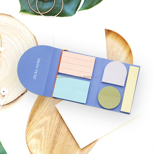 批发定制纸张制造完美提醒5个什锦口袋大小的便签 - Product Image 1