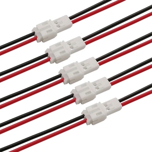 20ซม. JST PH 2.0 2.0มม. ขั้วต่อสาย2ขาตัวผู้ตัวเมียหัวเสียบ Micro JST pH 2 P ปลั๊กแจ็คขั้วต่อสายไฟ - Product Image 2