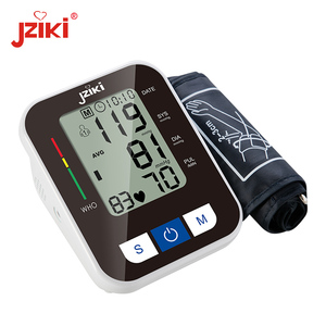 CE Aprovado Jziki <span class=keywords><strong>Monitor</strong></span> De Pressão Arterial Grande Tela BP Máquina Alta Precisão Sphyqmomanometer para uso doméstico Em estoque - Product Image 3