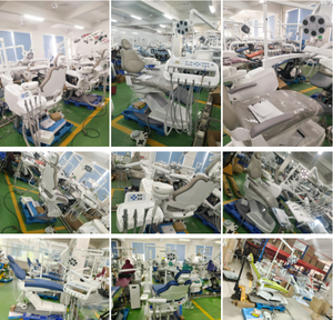 وحدة أسنان من الجلد الطبيعي الولايات المتحدة من النوع المثبت مع وحدة أسنان عالية الجودة معتمدة من CE - Product Image 6