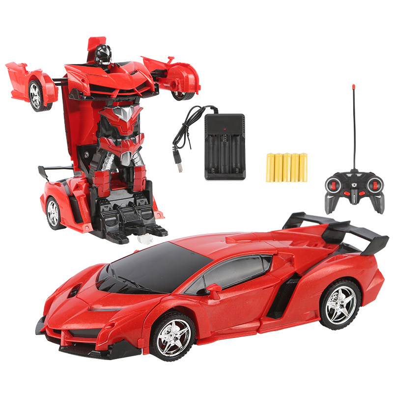 Red (remote control one button deformation + charger)