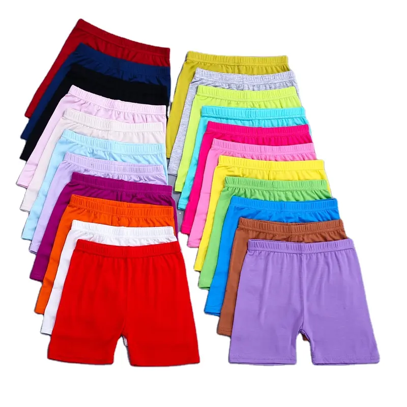Children's Girls safety pants summer new baby kids cotton kids boxers leggings children's underwear anti-lighting thin shorts