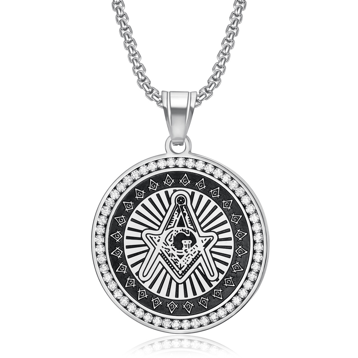 Pendentif simple en argent