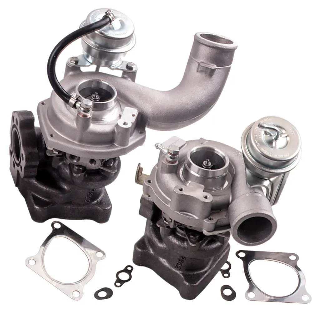 MaXpeedingrods RS4 S4 A6 par doble Turbo cargador K04-025 K04-026 actualizado de turbocompresor para Audi Quattro 2.7L 99-04