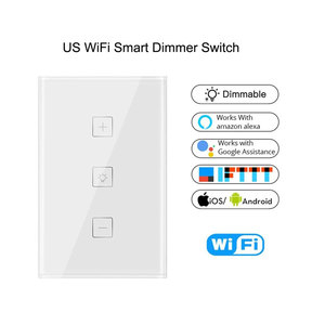 Smart WiFi Touch Control Stepless Dimmer <strong>Light</strong> <strong>Switch</strong> US Dimmer <strong>Switch</strong> Wifi Tuya App Us Dimmer <strong>Switch</strong> - Product Image 6