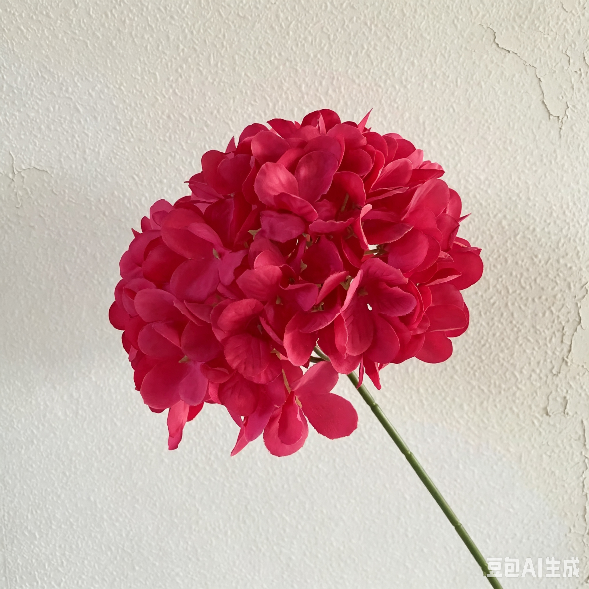 Single hydrangea