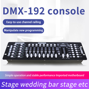 YSH 192手動スイッチLEDコントローラ8A DC 12V DMX512 KTVバーステージライト用リモートコントロールシステム - Product Image 2