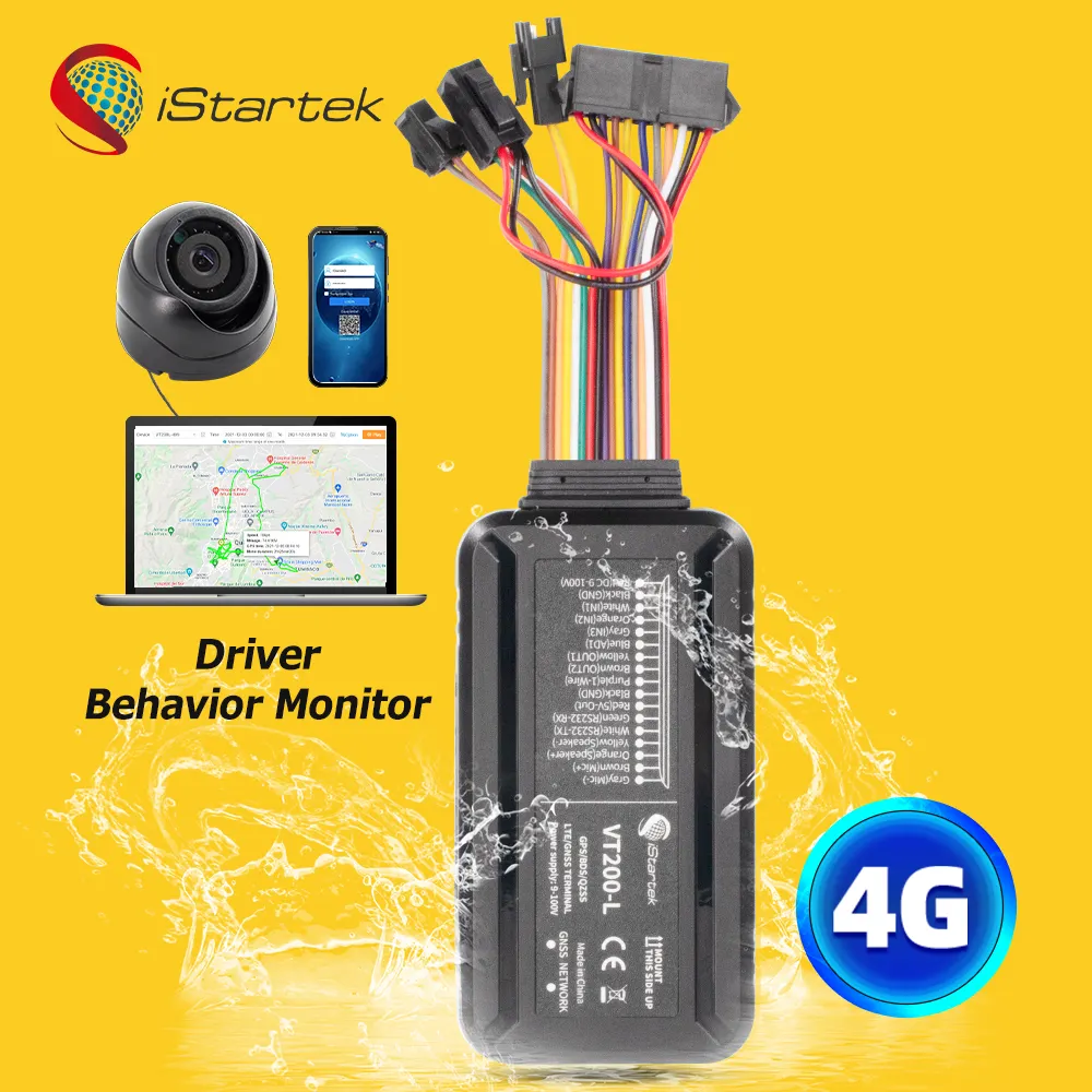 Rastreador gps nb iot 3g 4g, rastreador com câmera canbus, à prova d' água, 4g lte contemporâneo