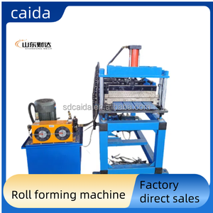 <strong>Soffit</strong> Panel Machine With Rotary Punching New <strong>Soffit</strong> Panel Forming Machine - Product Image 6
