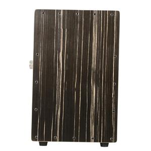 Cajon kutusu davul huş ahşap perküsyon kutusu iç trampet dizeleri ile ayarlanabilir askıları sırt çantası - Product Image 5