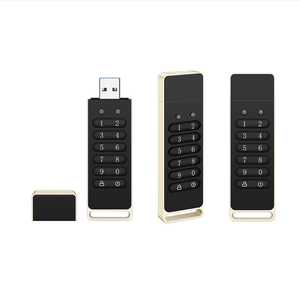 Datos de código de paso bloqueados memorias USB de metal 32GB 64GB 128GB, disco flash USB cifrado de alta velocidad USB3.0, USB de alta calidad - Product Image 1